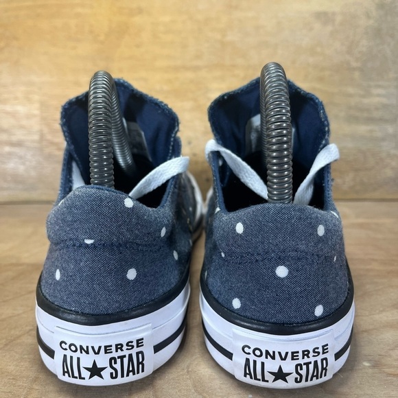 Converse Chuck Taylor Madison OX Womens Size 6 Shoes Sneakers Navy Gold 560688C - Picture 4 of 8